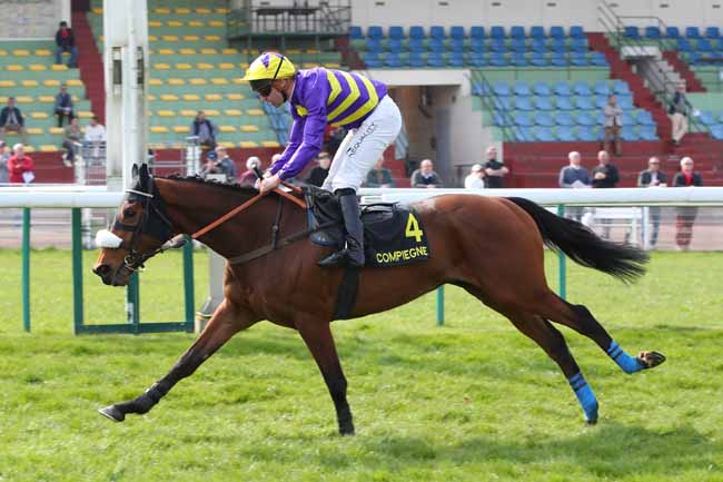 Photo d'arrivée de la course pmu PRIX DE PRECHAC à COMPIEGNE le Lundi 23 mars 2026