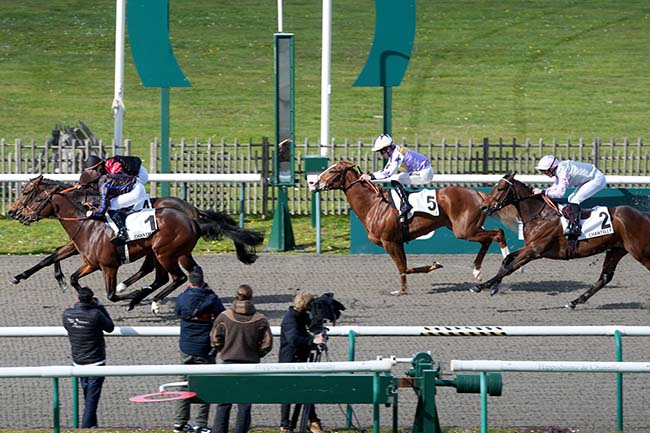 Photo d'arrivée de la course pmu PRIX TANDEM à CHANTILLY le Jeudi 26 mars 2026