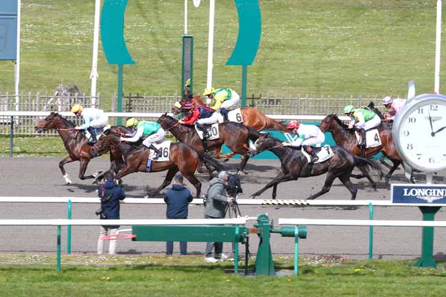 Arrivée quinté pmu PRIX DU PALIO DE CHANTILLY à CHANTILLY