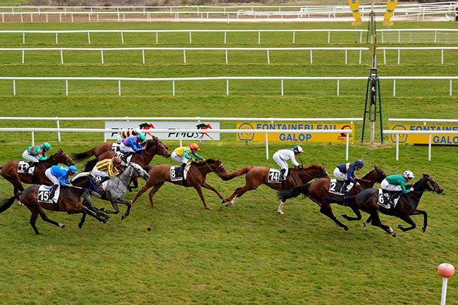 Arrivée quinté pmu PRIX DES GRANDES FONTAINES à FONTAINEBLEAU