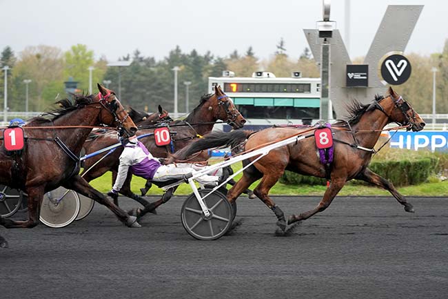 Photo d'arrivée de la course pmu PRIX ANDRE DREUX à PARIS-VINCENNES le Mardi 31 mars 2026