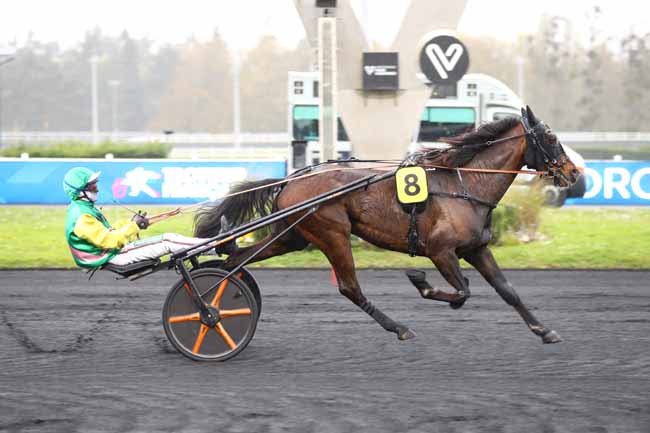 Photo d'arrivée de la course pmu PRIX ISOLDA à PARIS-VINCENNES le Vendredi 3 avril 2026