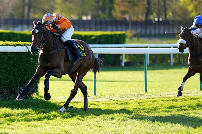 Photo d'arrivée de la course pmu PRIX ACREON à COMPIEGNE le Lundi 6 avril 2026