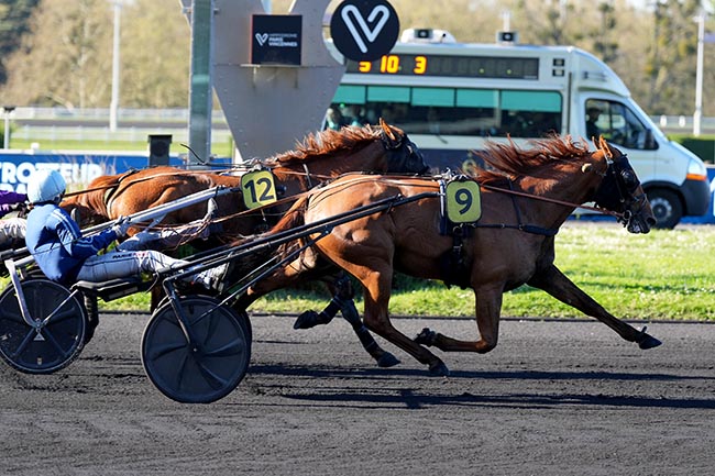 Photo d'arrivée de la course pmu PRIX DOROPHEA à PARIS-VINCENNES le Mardi 7 avril 2026