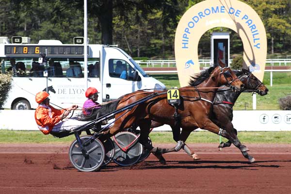 Arrivée quinté pmu GRAND NATIONAL DU TROT à LYON PARILLY
