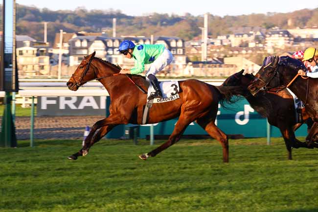 Photo d'arrivée de la course pmu PRIX D'YPORT à DEAUVILLE le Mercredi 8 avril 2026