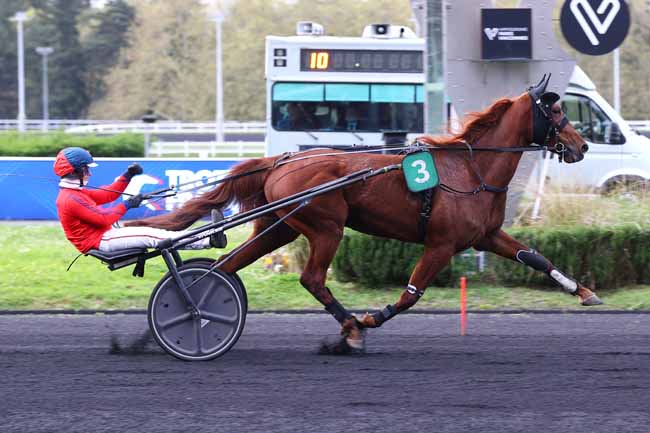 Photo d'arrivée de la course pmu PRIX D'USSEL à PARIS-VINCENNES le Vendredi 10 avril 2026