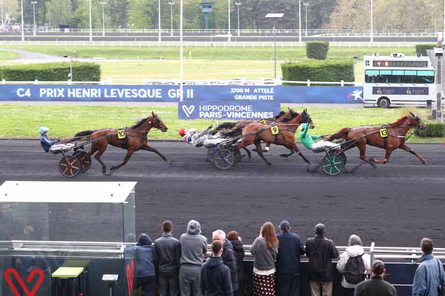 Arrivée quinté pmu PRIX HENRI LEVESQUE à PARIS-VINCENNES