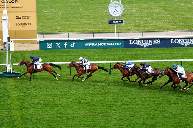 Photo d'arrivée de la course pmu PRIX NOAILLES à LONGCHAMP le Dimanche 12 avril 2026