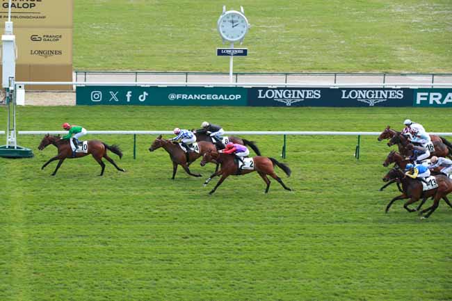 Arrivée quinté pmu PRIX DE LA FONTAINE CARPEAUX à LONGCHAMP