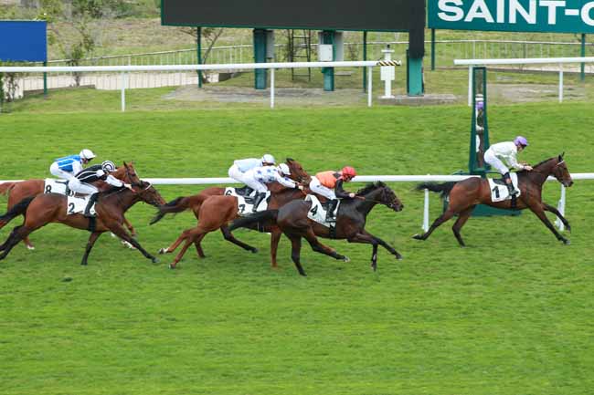 Photo d'arrivée de la course pmu PRIX PAS DE DEUX à SAINT CLOUD le Vendredi 17 avril 2026