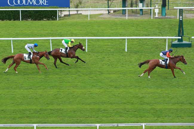 Photo d'arrivée de la course pmu PRIX D'ESTRUVAL à SAINT CLOUD le Vendredi 17 avril 2026