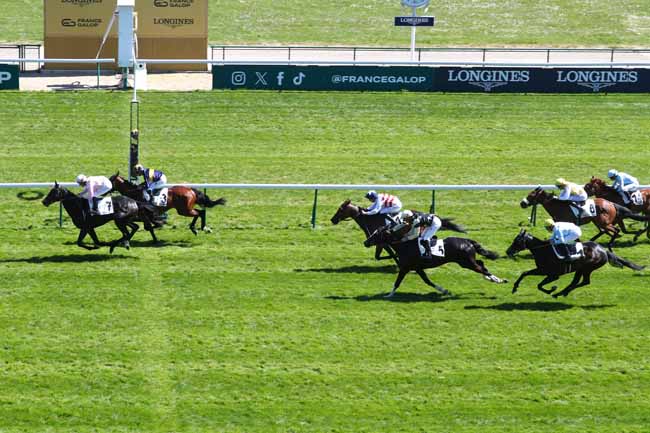 Arrivée quinté pmu PRIX DU PANTHEON à LONGCHAMP