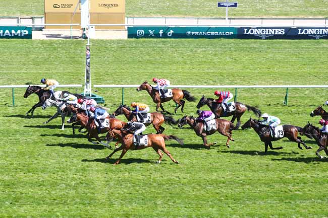 Photo d'arrivée de la course pmu PRIX DES BOUFFES PARISIENS à LONGCHAMP le Jeudi 23 avril 2026