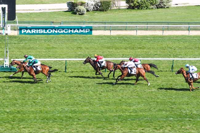 Photo d'arrivée de la course pmu PRIX MAURICE ZILBER à LONGCHAMP le Jeudi 23 avril 2026