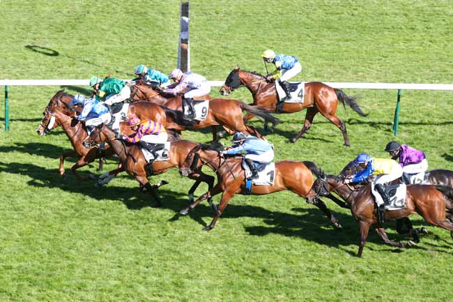 Photo d'arrivée de la course pmu PRIX DE LA COMEDIE FRANCAISE à LONGCHAMP le Jeudi 23 avril 2026