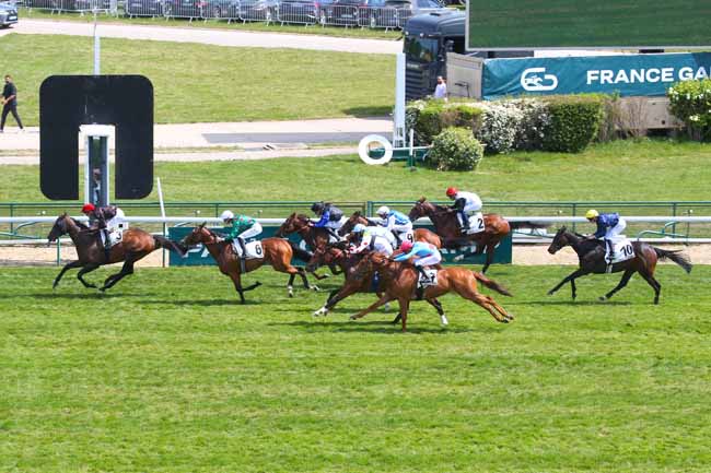 Photo d'arrivée de la course pmu PRIX DU GROS CAILLOU à LONGCHAMP le Dimanche 26 avril 2026