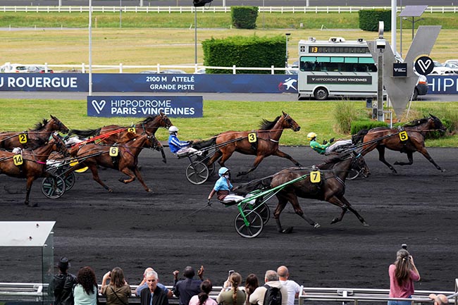 Arrivée quinté pmu PRIX DU ROUERGUE à PARIS-VINCENNES