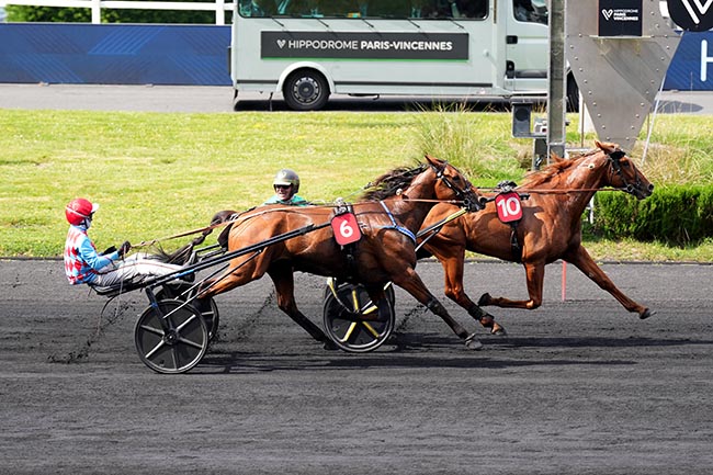 Photo d'arrivée de la course pmu PRIX DU VAUCLUSE à PARIS-VINCENNES le Samedi 2 mai 2026