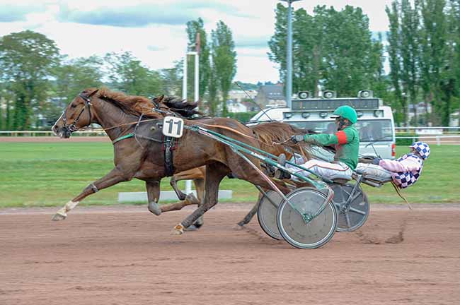 Photo d'arrivée de la course pmu PRIX DE GANNAT à VICHY le Lundi 4 mai 2026