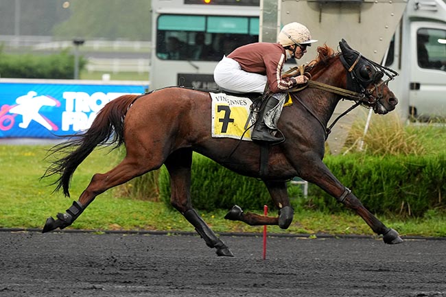 Photo d'arrivée de la course pmu PRIX FLORA à PARIS-VINCENNES le Mardi 5 mai 2026