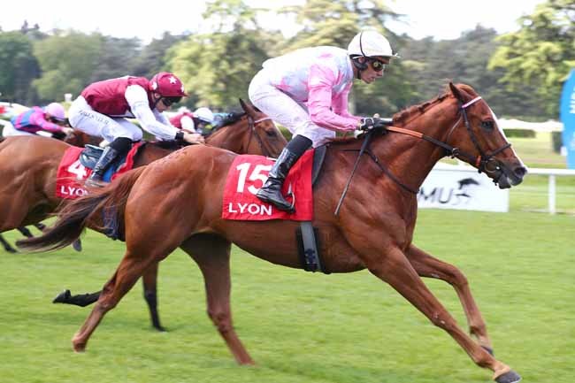 Arrivée quinté pmu PRIX HUBERT BAGUENAULT DE PUCHESSE à LYON PARILLY
