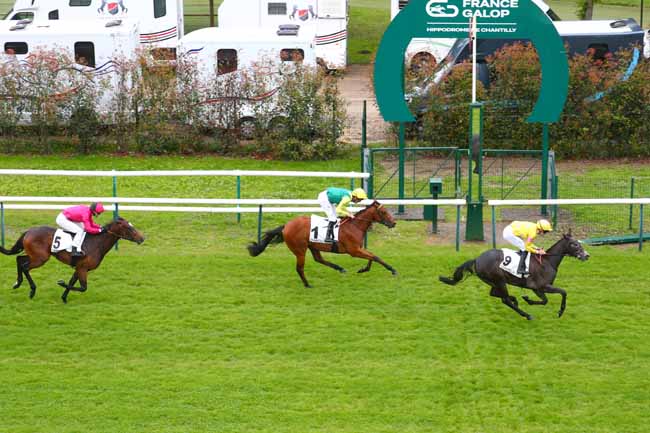 Photo d'arrivée de la course pmu PRIX DES CLOSEAUX à CHANTILLY le Mardi 19 mai 2026