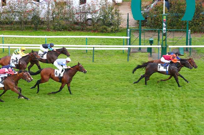 Photo d'arrivée de la course pmu PRIX DE LA THEVE à CHANTILLY le Mardi 19 mai 2026