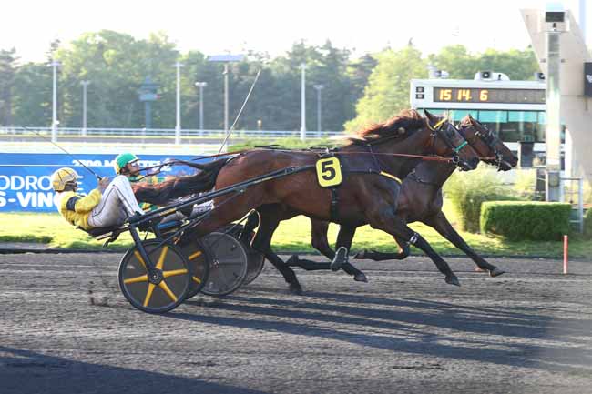 Arrivée quinté pmu PRIX SIRRAH à PARIS-VINCENNES