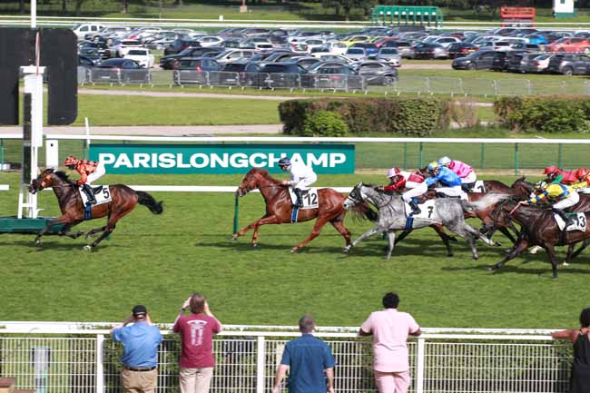 Photo d'arrivée de la course pmu PRIX DU JEU DE PAUME à LONGCHAMP le Dimanche 24 mai 2026