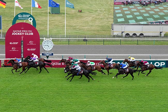 Arrivée quinté pmu QATAR PRIX DU JOCKEY CLUB à CHANTILLY