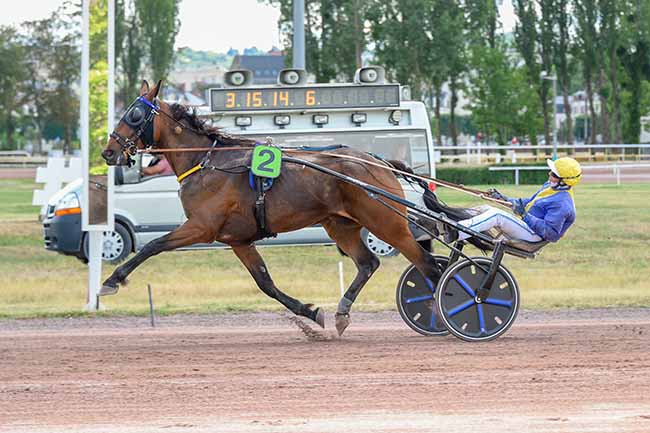 Photo d'arrivée de la course pmu PRIX DE SAINT-MENOUX à VICHY le Lundi 1 juin 2026