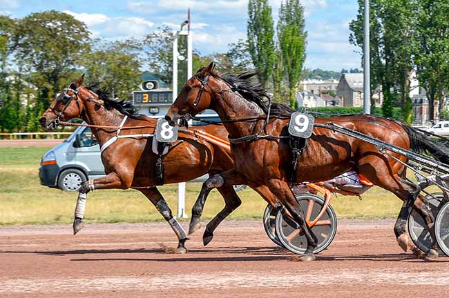 Photo d'arrivée de la course pmu PRIX DE LA SOURCE VICHY CELESTINS à VICHY le Lundi 1 juin 2026