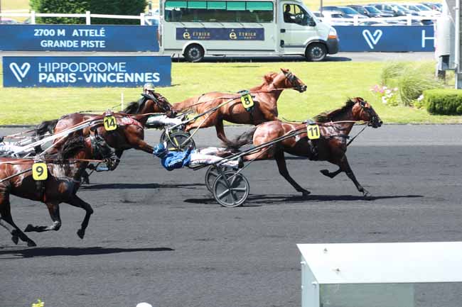 Arrivée quinté pmu PRIX JULES THIBAULT à PARIS-VINCENNES