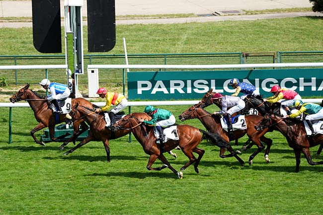 Photo d'arrivée de la course pmu PRIX PAUL DE MOUSSAC à LONGCHAMP le Dimanche 7 juin 2026