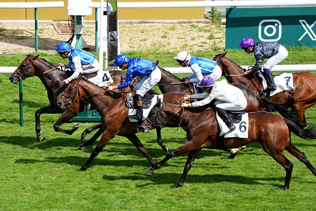 Photo d'arrivée de la course pmu KRA LA COUPE à LONGCHAMP le Dimanche 7 juin 2026