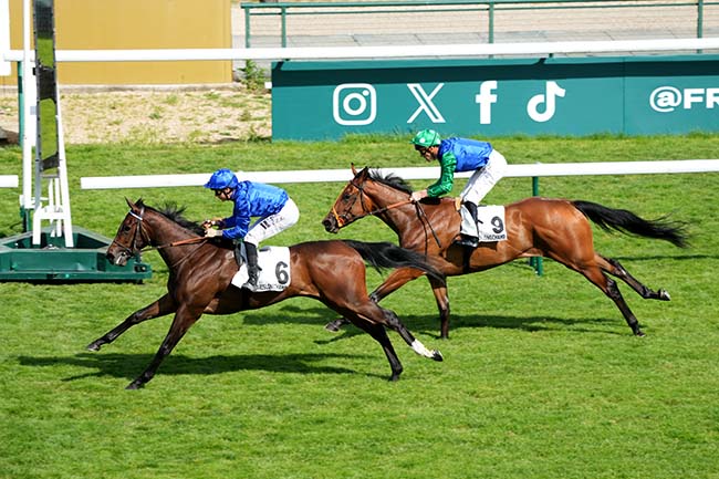 Photo d'arrivée de la course pmu PRIX VOLTERRA à LONGCHAMP le Dimanche 7 juin 2026