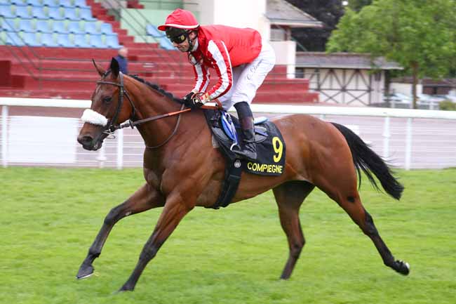 Photo d'arrivée de la course pmu PRIX DE LA PLAINE DU PUTOIS à COMPIEGNE le Mardi 9 juin 2026