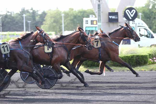 Photo d'arrivée de la course pmu PRIX TOLOSA à PARIS-VINCENNES le Vendredi 12 juin 2026
