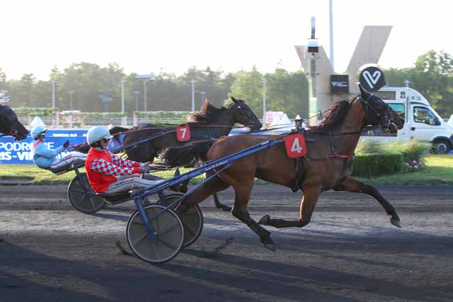 Photo d'arrivée de la course pmu PRIX BILLETS DISCOUNT (PRIX LOMIA) à PARIS-VINCENNES le Vendredi 12 juin 2026
