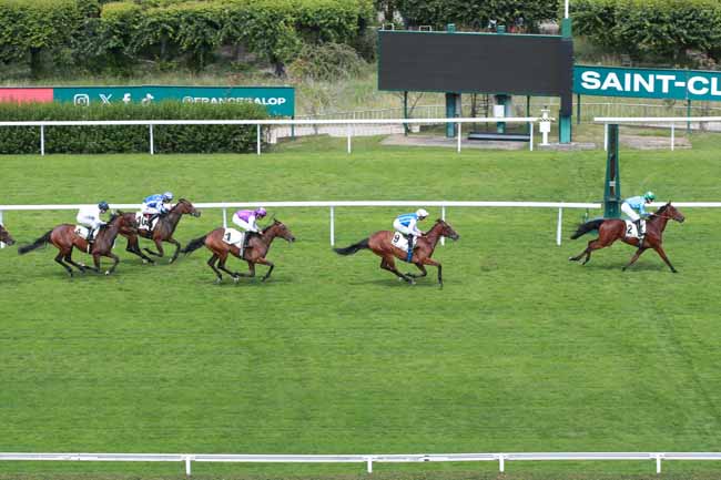 Photo d'arrivée de la course pmu PRIX DE LA RABLAIS à SAINT CLOUD le Vendredi 12 juin 2026