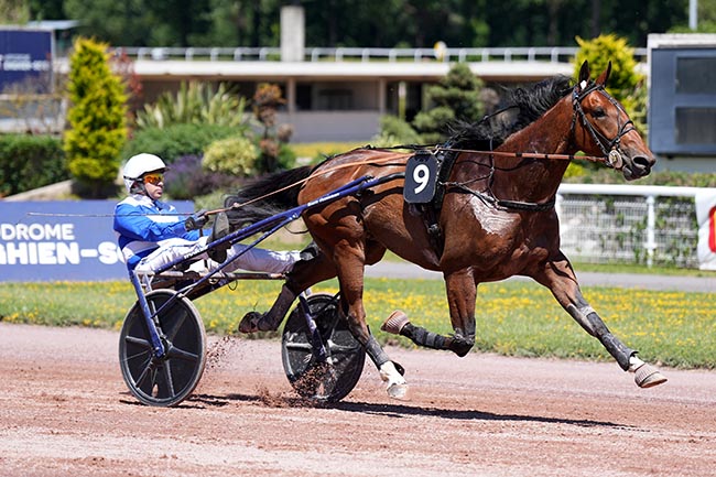 Photo d'arrivée de la course pmu PRIX DE BONNE-NOUVELLE à ENGHIEN le Samedi 13 juin 2026