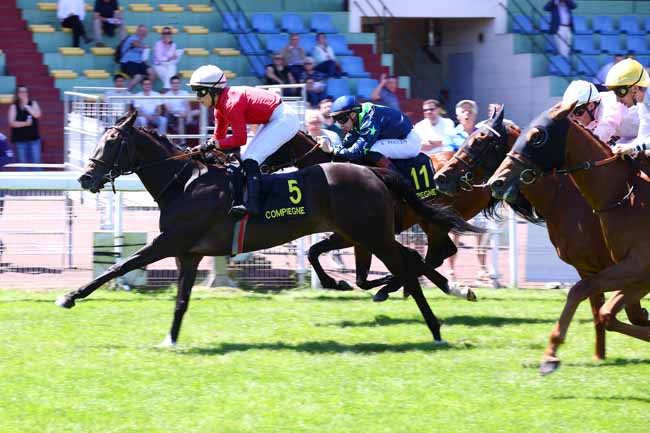 Photo d'arrivée de la course pmu PRIX DE LA LAUNETTE à COMPIEGNE le Samedi 13 juin 2026