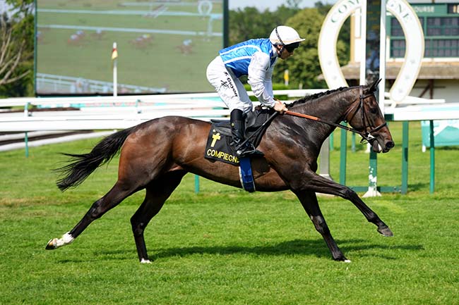 Photo d'arrivée de la course pmu GRAND PRIX DE COMPIEGNE - 5EME ETAPE DEFI DU GALOP - G.CAMPRUBI à COMPIEGNE le Samedi 20 juin 2026