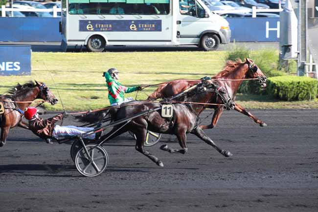 Photo d'arrivée de la course pmu PRIX RAYMOND FOUARD à PARIS-VINCENNES le Dimanche 21 juin 2026