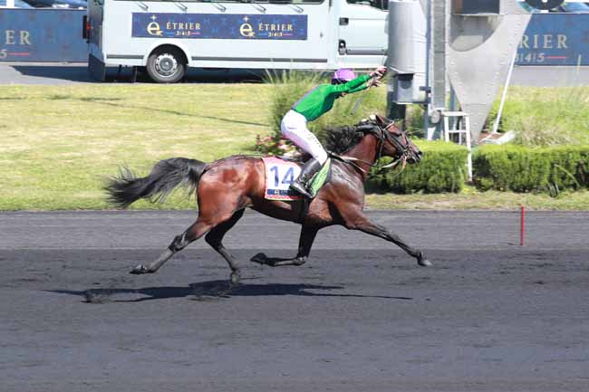 Photo d'arrivée de la course pmu PRIX DE NORMANDIE - ETRIER 5 ANS FINALE à PARIS-VINCENNES le Dimanche 21 juin 2026