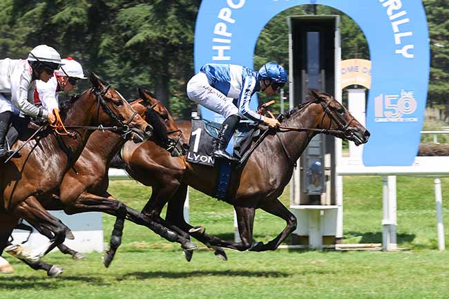 Photo d'arrivée de la course pmu BAR LA ROTONDE - VENISSIEUX - PRIX LOUIS DE LEUSSE à LYON PARILLY le Lundi 22 juin 2026
