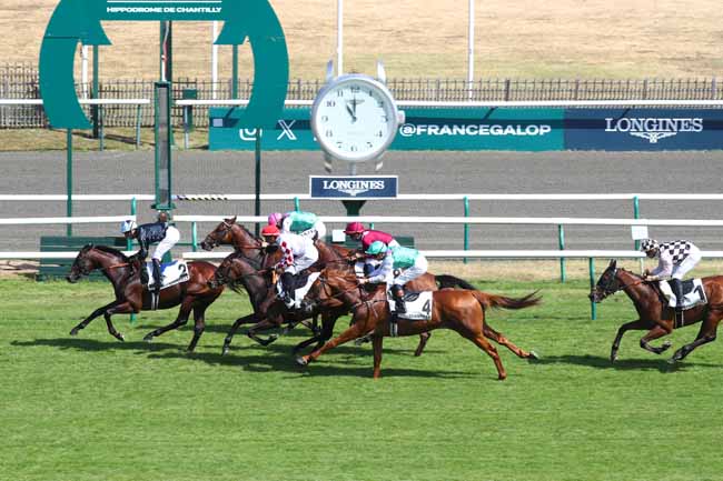 Photo d'arrivée de la course pmu PRIX FASQUEL à CHANTILLY le Mercredi 24 juin 2026