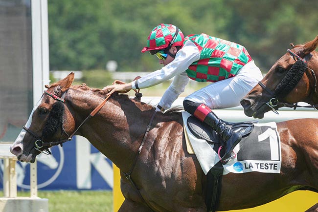 Photo d'arrivée de la course pmu PRIX BA TOUSTEM à LA TESTE DE BUCH le Vendredi 26 juin 2026