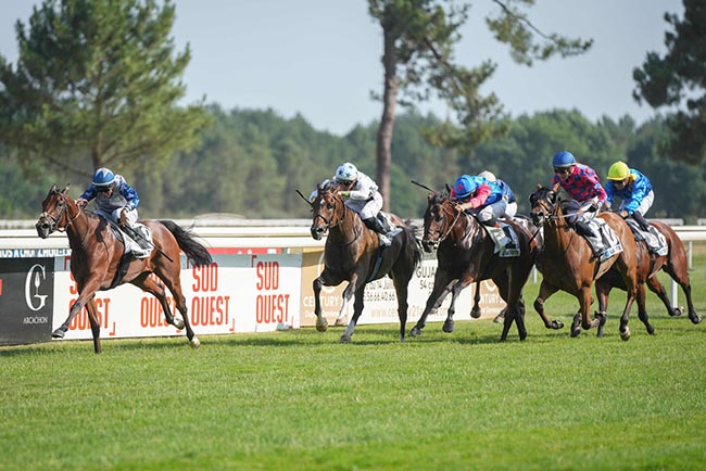 Photo d'arrivée de la course pmu PRIX A2I à LA TESTE DE BUCH le Vendredi 26 juin 2026